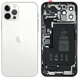 Корпус Apple iPhone 12 Pro Max full kit Original - снят с телефона Silver