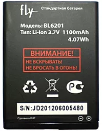Аккумулятор Fly TS100 / BL6201 (1100mAh) 12 мес. гарантии
