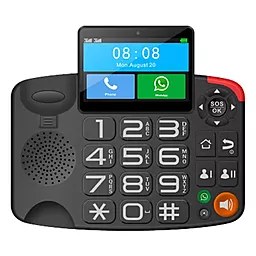 Мобильный телефон Maxcom Comfort MM42D 4G Black - миниатюра 2