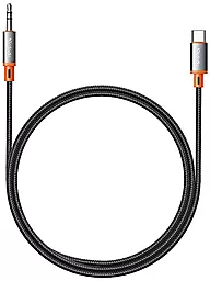 Аудіо кабель McDodo Castle Series Aux mini Jack 3.5 mm - USB Type-C M/M Cable 1.2 м black (CA-0820) - мініатюра 3