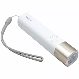Фонарик Xiaomi Solove X3 Portable Flashlight Power Bank 3000 mAh White