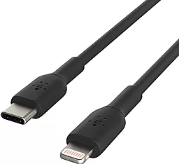 Кабель USB Belkin 18W USB Type-C - Lightning Cable Black (CAA003BT1MBK) - миниатюра 2