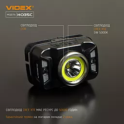 Фонарик Videx VLF-H035C - миниатюра 3