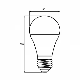 Светодиодная лампа EUROLAMP ЕКО А65 20W E27 4000K (50) (LED-A65-20274(D)) - миниатюра 3