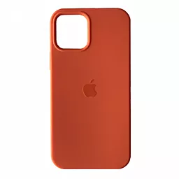 Чехол Silicone Case Full для Apple iPhone 15 Pro Kumquat