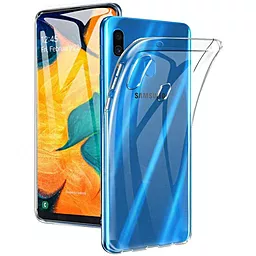 Чехол Epik Transparent 1,5mm для Samsung Galaxy A20 / A30 Бесцветный (прозрачный)