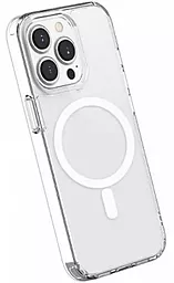 Чехол WK Design Military Grade Shatter-resistant Magnet для iPhone 15 Pro Clear - миниатюра 2