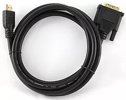 Видеокабель Cablexpert HDMI > DVI-D V1.3/19-пин, 0.5m (CC-HDMI-DVI-0.5M) - миниатюра 3