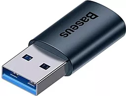 Адаптер-перехідник Baseus Ingenuity M-F USB-A 3.1 -> USB Type-C Blue