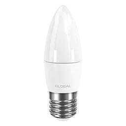 Светодиодная лампа Global C37 CL-F 5W 4100K 220V E27 AP (1-GBL-132) - миниатюра 2