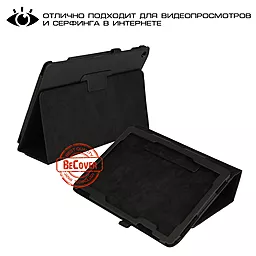 Чехол для планшета BeCover Slimbook case Asus Z300 ZenPad 10 Black (700589) - миниатюра 2