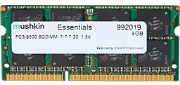 Оперативна пам'ять для ноутбука Mushkin 8 GB SO-DIMM DDR3 1066 MHz (992019)