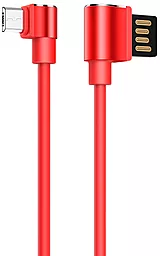 Кабель USB Hoco U37 Long Roam micro USB Cable  Red