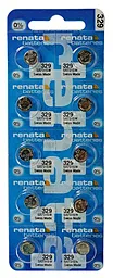 Батарейки Renata SR731SW (329) 10шт 1.55 V