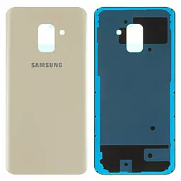 Задняя крышка корпуса Samsung Galaxy A8 2018 A530F Original Gold