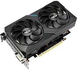 Видеокарта Asus GeForce GTX1660 SUPER 6144Mb DUAL OC MINI (DUAL-GTX1660S-O6G-MINI) - миниатюра 2