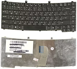 Клавіатура для ноутбуку Acer Ferrari 5000 TravelMate 8200 8210 003822 чорна