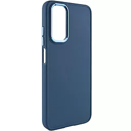 Чехол Epik TPU Bonbon Metal Style для Samsung Galaxy A14 4G/5G Cosmos blue