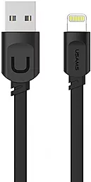 Кабель USB Usams Lightning Cable Black (US-SJ008)
