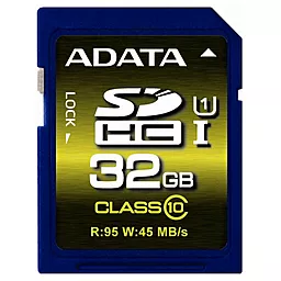 Карта пам'яті ADATA SDHC 32GB Premier Pro Class 10 UHS-I U1 (ASDH32GUI1CL10-R)