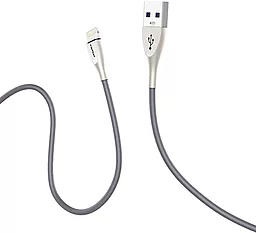 Кабель USB Awei CL-15 1.2M Lightning Cable Grey - миниатюра 2