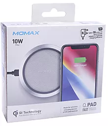 Беспроводное (индукционное) зарядное устройство Momax 2a wireless charger white (UD3W) - миниатюра 4