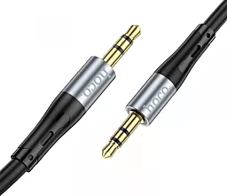Аудио кабель Hoco UPA22 Aux mini Jack 3.5 mm M/M Cable 1 м black