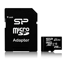 Карта памяти Silicon Power microSDXC 128GB Elite Class 10 UHS-I U1 + SD-адаптер (SP128GBSTXBU1V10-SP)