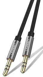 Аудио кабель Ugreen AV119 AUX mini Jack 3.5mm M/M Cable 1 м black - миниатюра 2