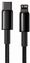 USB PD Кабель Baseus Tungsten Gold USB Type-C - Lightning Cable Black (CATLWJ-01)