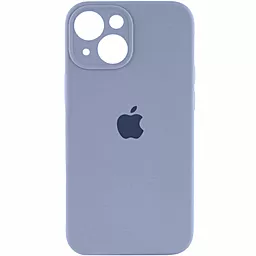 Чохол Silicone Case Full Camera для Apple iPhone 14 Sierra Blue