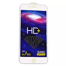 Защитное стекло Space для Apple iPhone 7 Plus, iPhone 8 Plus White