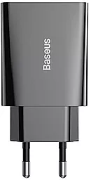 Сетевое зарядное устройство Baseus Speed Mini Quick Charger 1C 20W Black (CCFS-SN01) - миниатюра 4