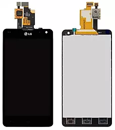 Дисплей LG Optimus G (E975) с тачскрином, Black