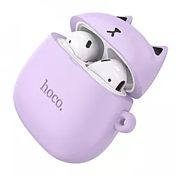 Навушники Hoco EW45 Magic cat Lilac
