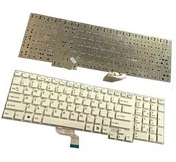 Клавиатура для ноутбука Fujitsu LB A532 AH532 N532 NH532 без рамки белая
