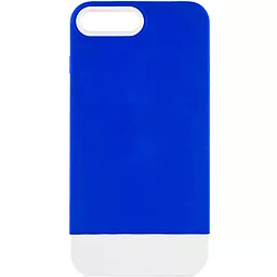 Чохол Epik TPU+PC Bichromatic для Apple iPhone 7 plus, iPhone 8 plus (5.5") Navy Blue / White