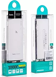 Повербанк Hoco UPB02 LED 10000 mAh White - миниатюра 10