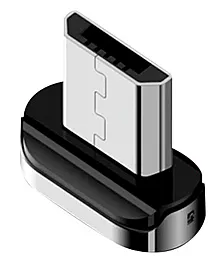 Магнитный коннектор для Usams U28 Micro USB Cable Silver - миниатюра 2