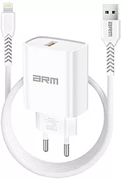 Сетевое зарядное устройство ArmorStandart AR012 24w QC3.0 + lightning cable white (ARM69894)