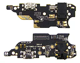 Нижняя плата Meizu M6 Note с разъемом зарядки, разъемом наушников и микрофоном