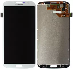 Дисплей Samsung Galaxy Mega 6.3 I9200, I9205 с тачскрином, White