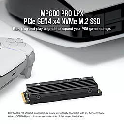 SSD Накопитель Corsair MP600 Pro LPX 1 TB (CSSD-F1000GBMP600PLP) - миниатюра 9