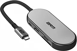 Мультипортовый USB Type-C хаб ArmorStandart 7-in-1 gray (ARM69366) - миниатюра 2