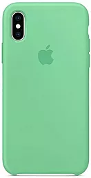 Чохол Apple Silicone Case 1:1 iPhone X, iPhone XS Spearmint