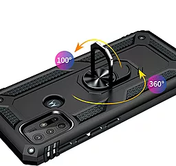 Чехол BeCover Military для Motorola Moto E30, E40 Black (708182) - миниатюра 2