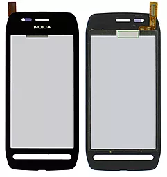 Сенсор (тачскрін) Nokia 603 (original) Black