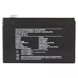 Аккумуляторная батарея Emos 12V 12Ah AGM (B9656 / FAST.6.3 MM) - миниатюра 2