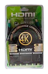 Відеокабель PowerPlant HDMI - HDMI v.2.0 1.5m (KD00AS1250) - мініатюра 2