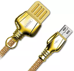 Кабель USB Remax King micro USB Cable Gold (RC-063m)